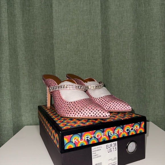 Kurt Geiger Shoes - Kurt Geiger Pink Heels Elegant Design
